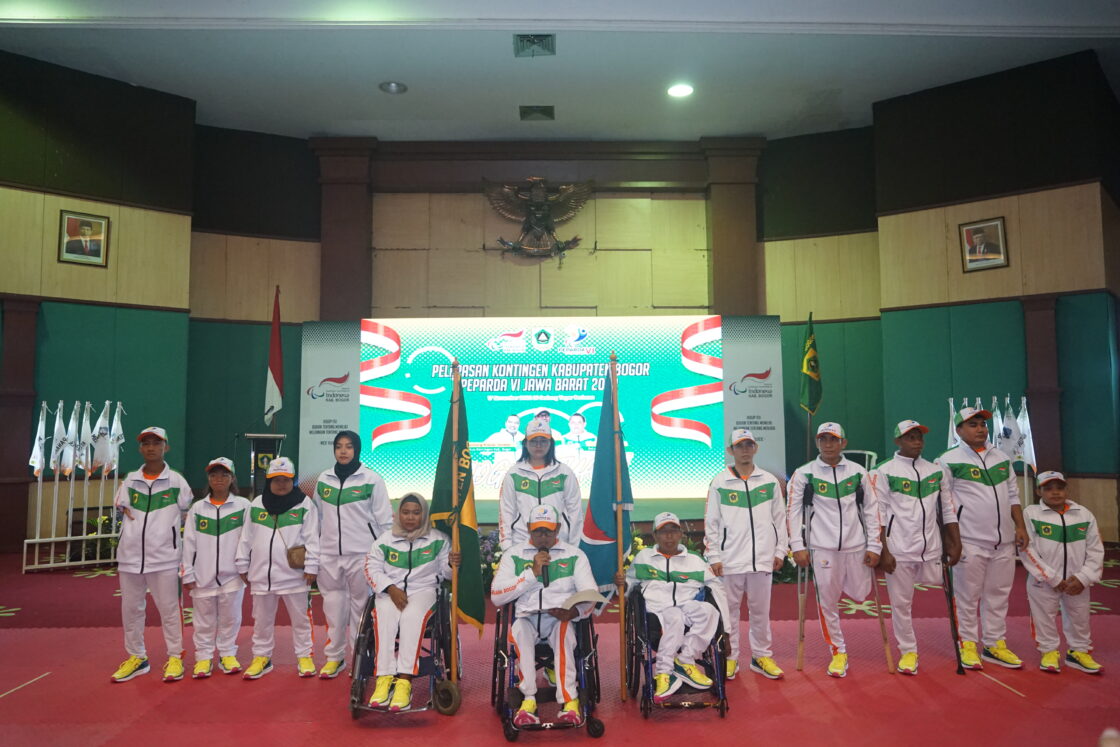 Pelepasan Kontingen Paralympic Kab. Bogor